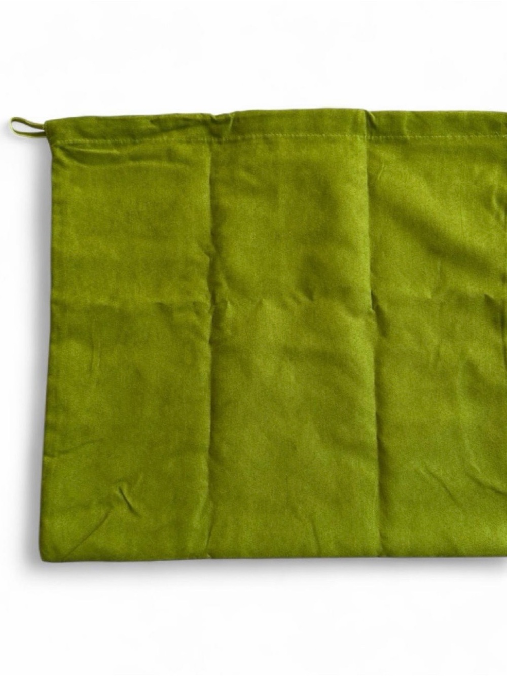Tory Burch Large Green Drawstring Dustbag - Picture 5 of 7